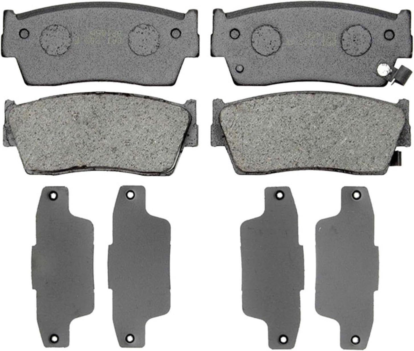 ACDelco Gold 17D418 (18029002) Organic Front Disc Brake Pad Set