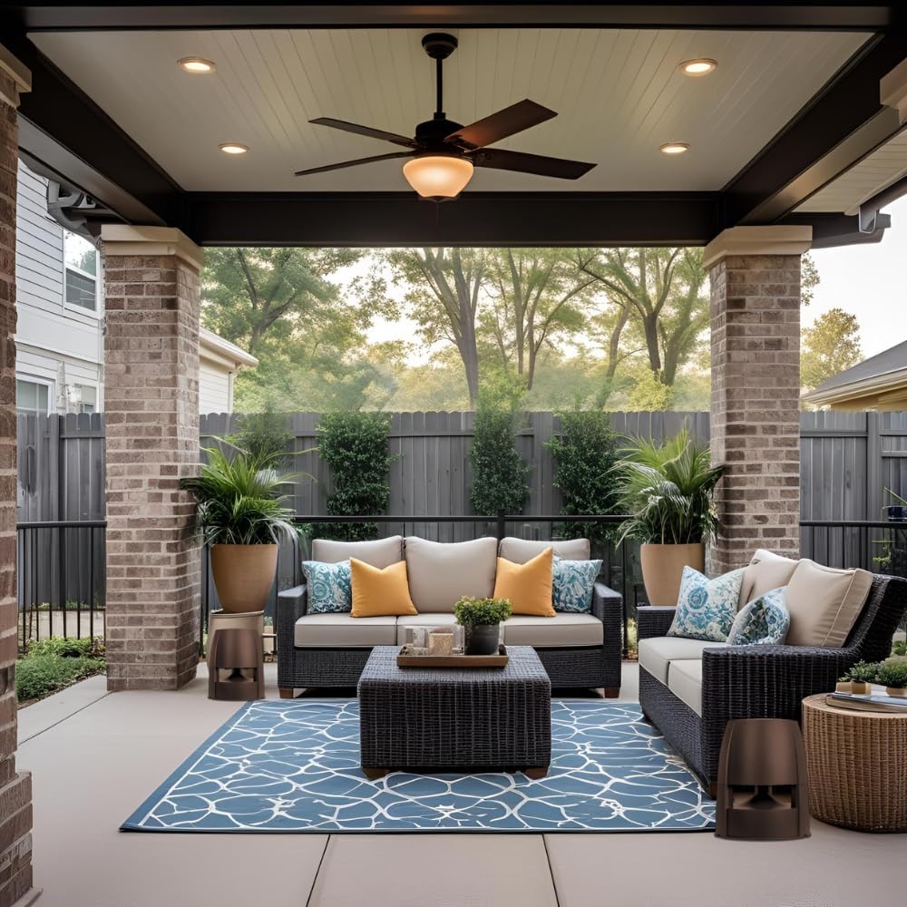 OSD Forza 8" Omni Speaker 360° Sound Dispersion 200W Reinforced Weather Resistant Durable Cabinet Bronze, Single