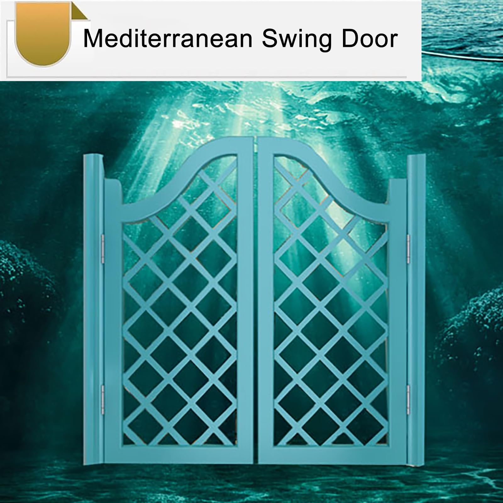 Porte Saloon - Porta A Battente In Legno Non Verniciato, Chiusura Automatica, Divisorio Per Cucina, Hotel, Dimensioni Medie (dimensioni: 70 X 90 Cm (larghezza X Altezza - 13