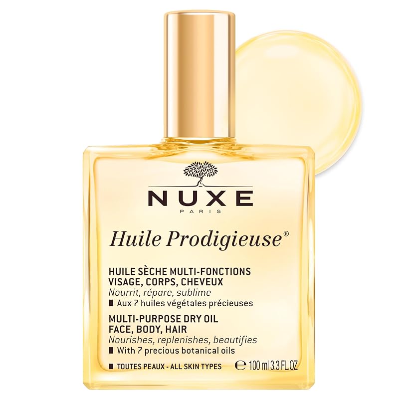 Óleo seco multifuncional NUXE Huile Prodigieuse, 50 mL