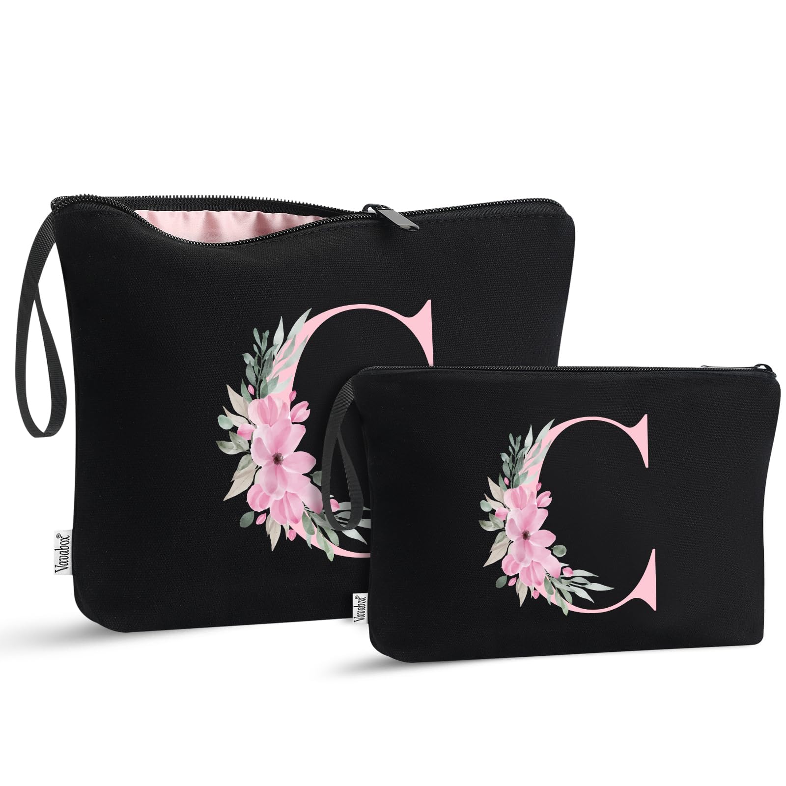 Vavabox A-Z Personalisierte Kosmetiktasche-Geburtstagsgeschenke Für Frauen, Mütter, Beste Freundinnen Und Brautjungfern