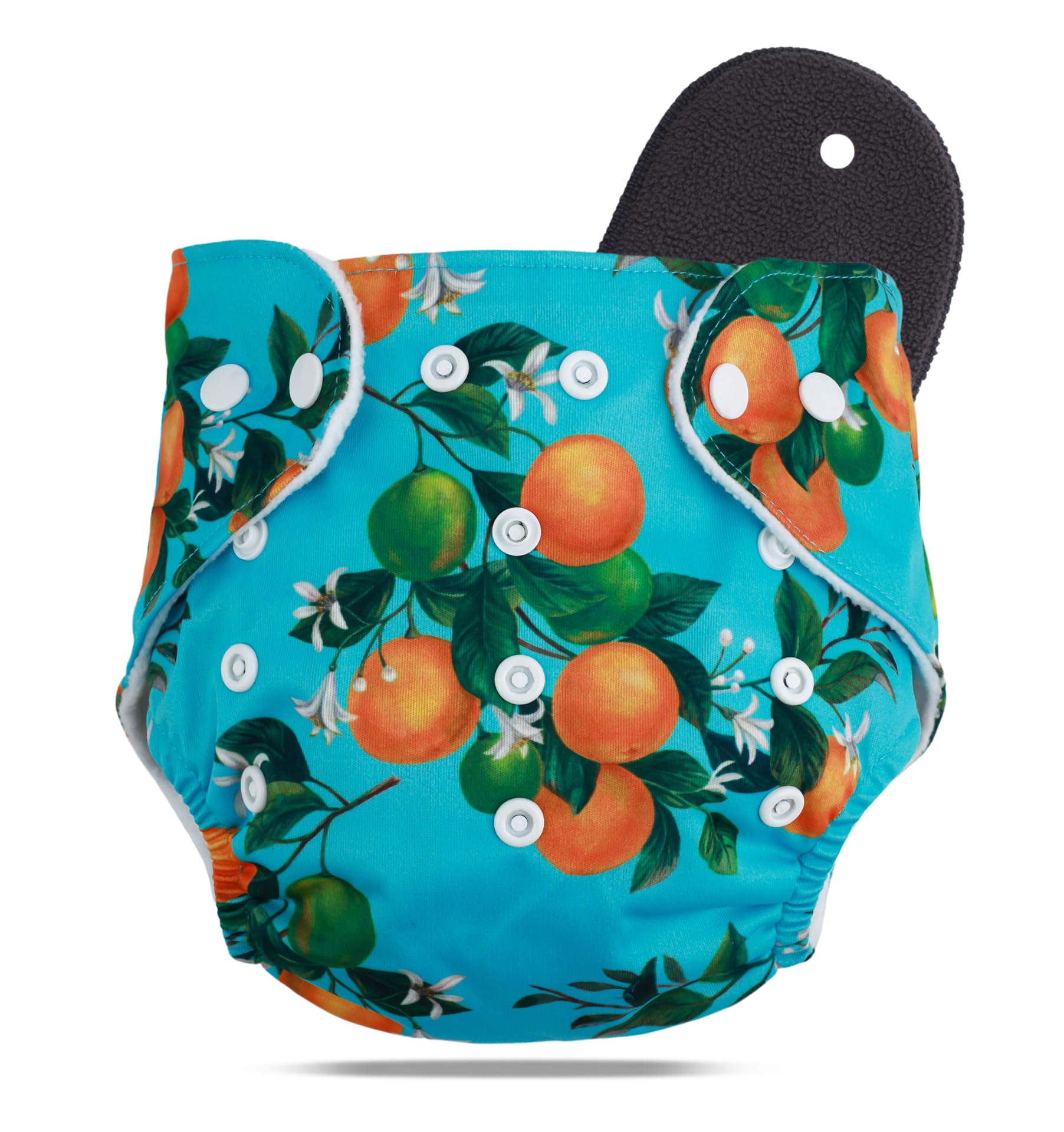 Novo Baby Leakage-Proof Reusable Cloth Diaper with 5-Layer Absorbent Pad | Washable, Freesize Nappies for 0-3 Years | Soft, Eco-Friendly Cloth Diapers for Babies | Comfortable & Reusable for All-Day Comfort and Protection (aa)