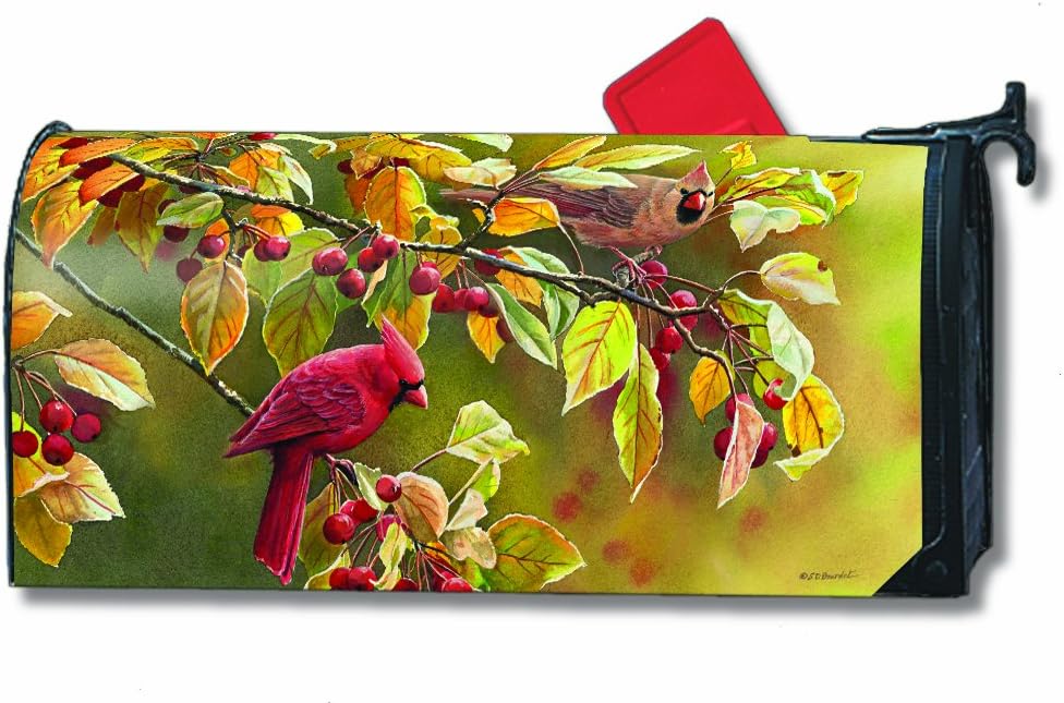 MailWraps Cardinal Afternoon Mailbox Cover 05972