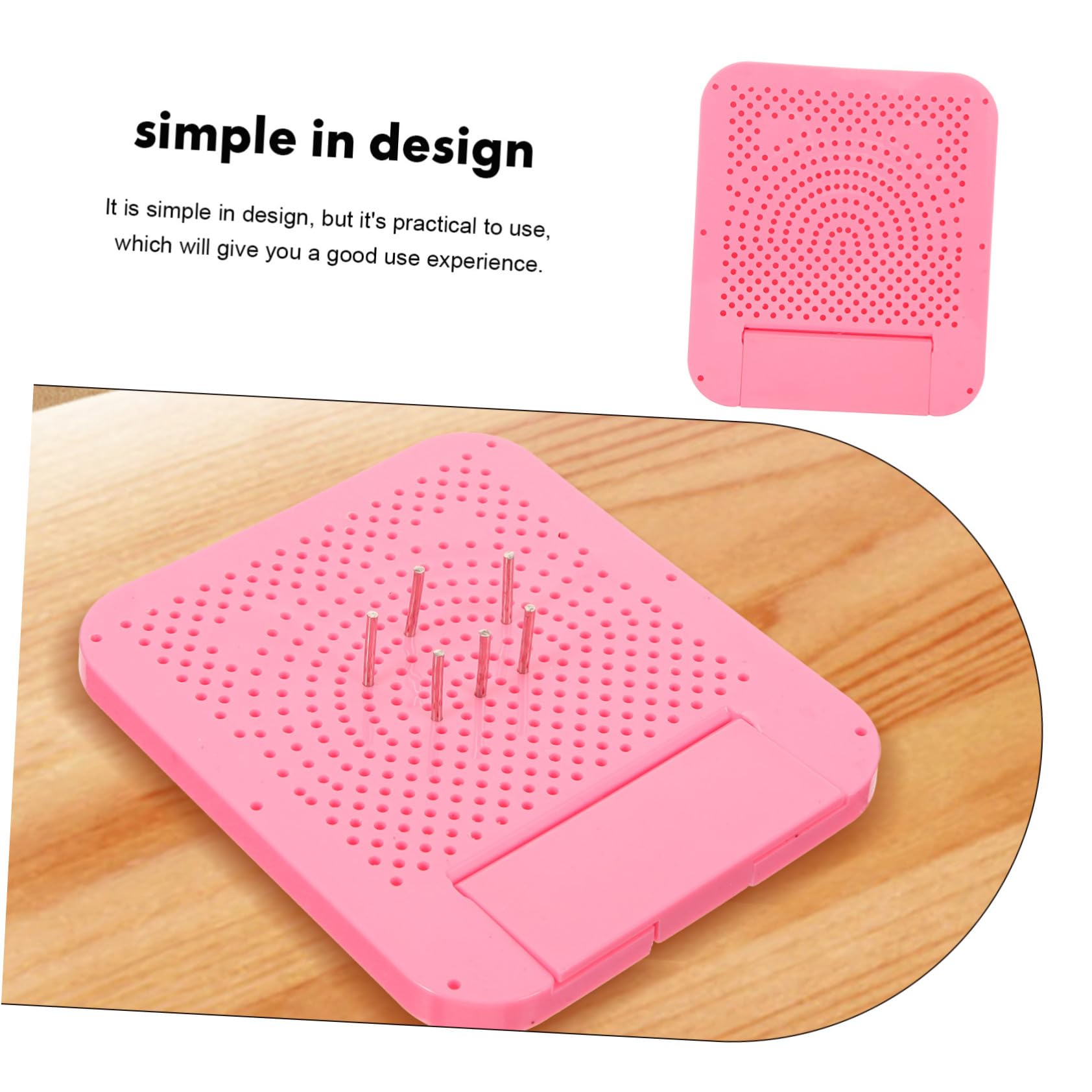 BELLIFFY 1 Set Durable Quilling Board Portable Paper Crafting Tool with Storage Box Lightweight Quilling Supplies for Creative Projects