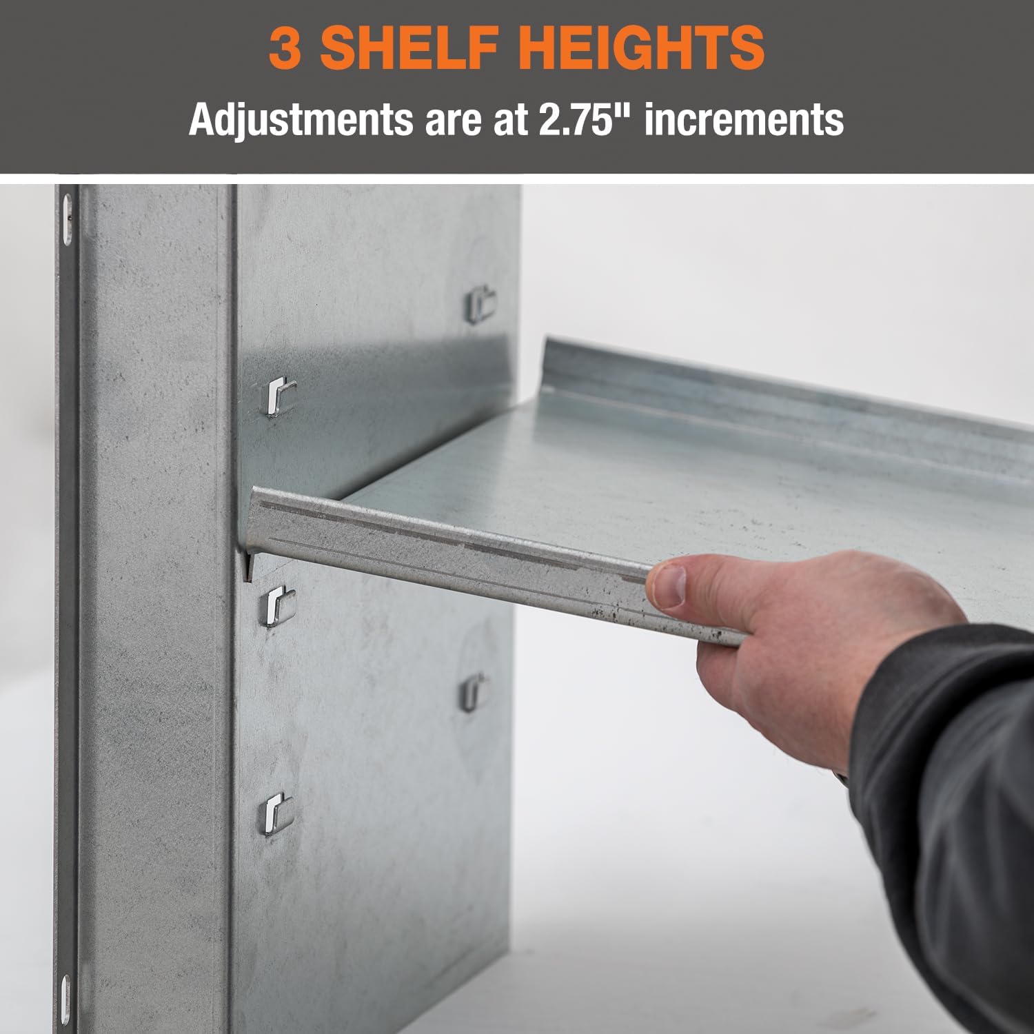 Buyers Products 1701072 Universal Shelf Kit for 18x18x36 Underbody Truck Tool Boxes, Interior Shelf For Truck Tool Box, Maximize Storage, Made In The USA