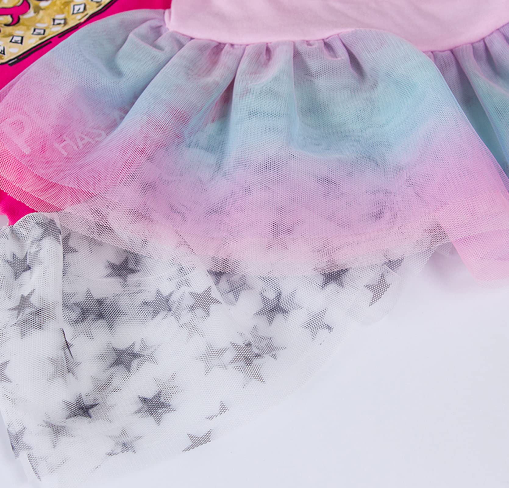 2 piezas de vestido de niña para perro, vestido de princesa con volantes, vestido de chihuahua con temática de vacaciones, ropa para mascotas con tul, ropa Yorkie XS, ropa para perros pequeños,