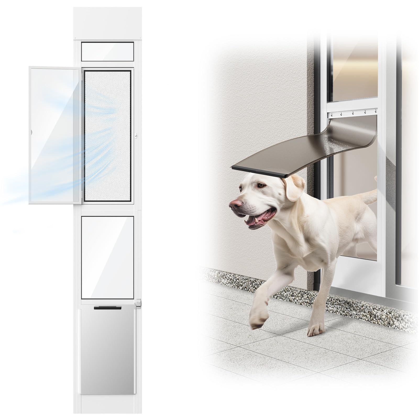 Door Sliding Glass Door Pet Door Screen Insert Dog Door For