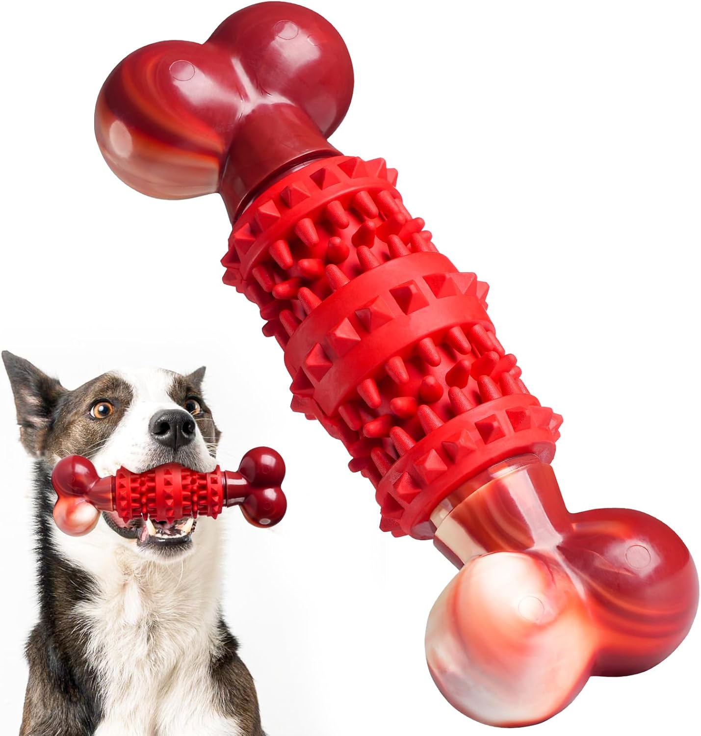 Dog Toy Indestructible, Dog Chew Toys for Aggressive Chewers, Tough Dog