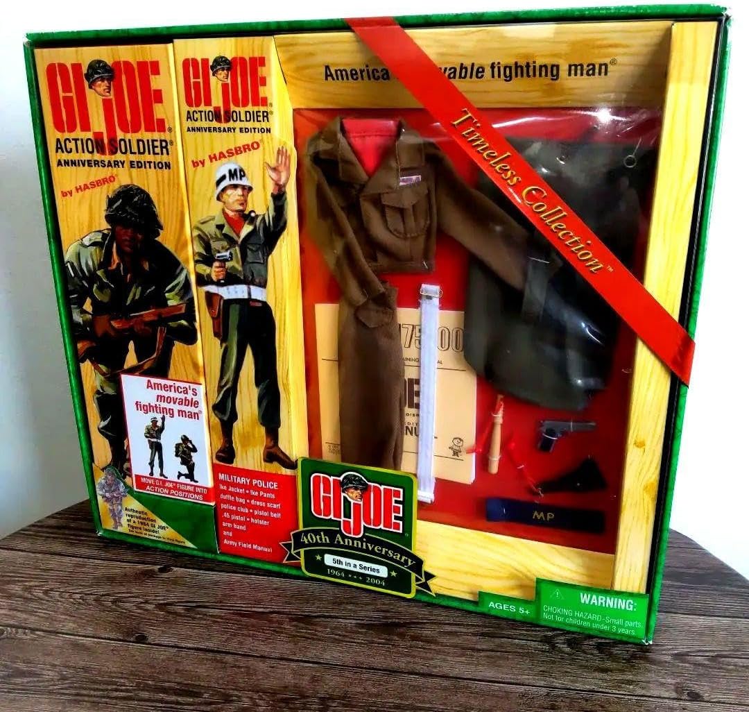 GIJOE 40周年記念 アクションソルジャー ミリタリーポリス 黒人
