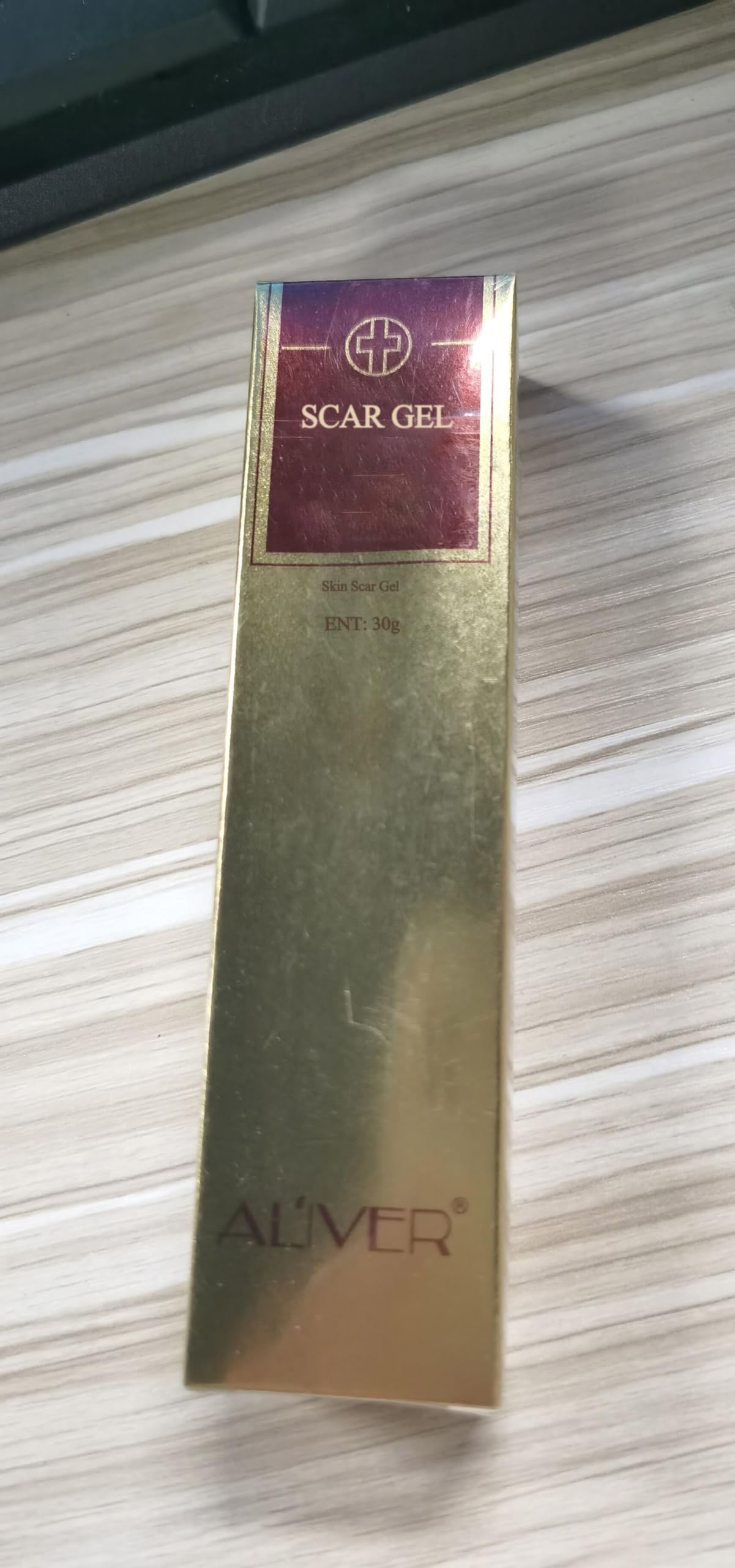 ALIVER Scar Removal Cream (2 Pack) - Scar Removal Gel, Skin Repair Gel, Natural Plant Ingredients, Effective in Repairing Old & New Scars, Burns, Stretch Marks, Acne, Sunburns, Insect Bites