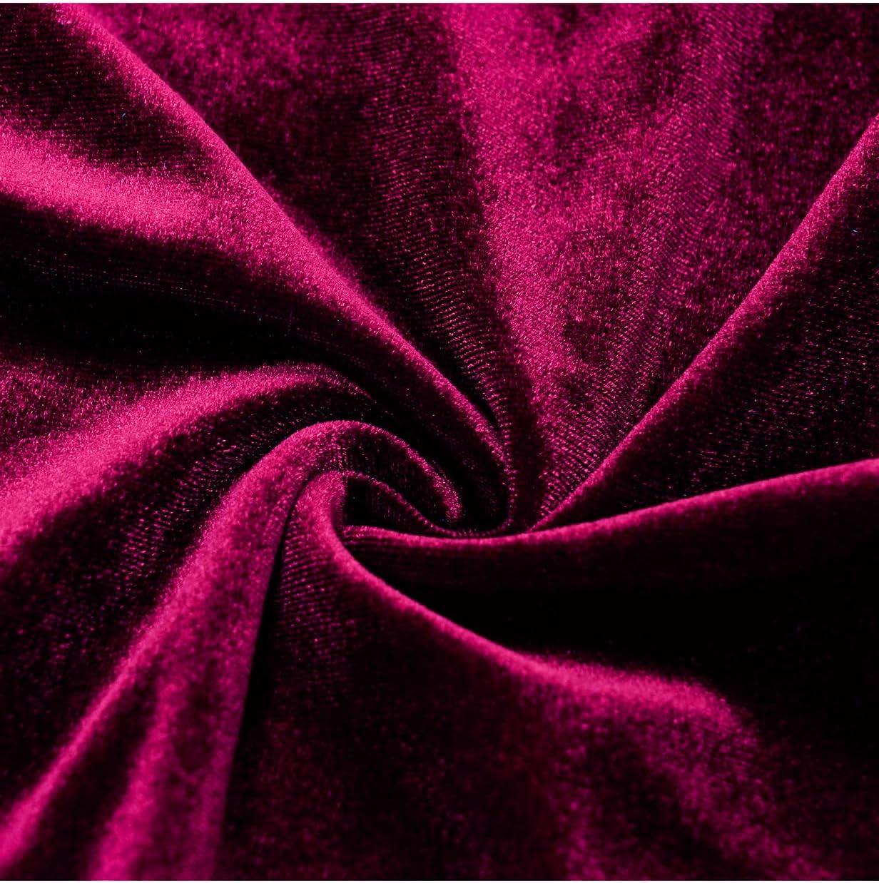 Bbonlinedress Womens Velvet Long Sleeve Formal Wedding Guest Vintage Cocktail Holiday Party Midi Dress - Image 6