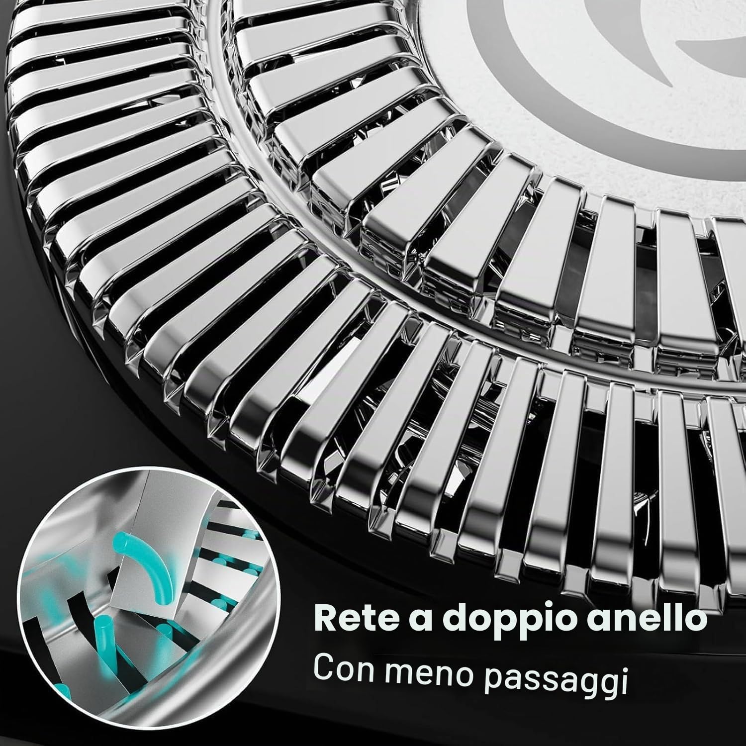 Kozenix Rasoio Elettrico(Grigio1)