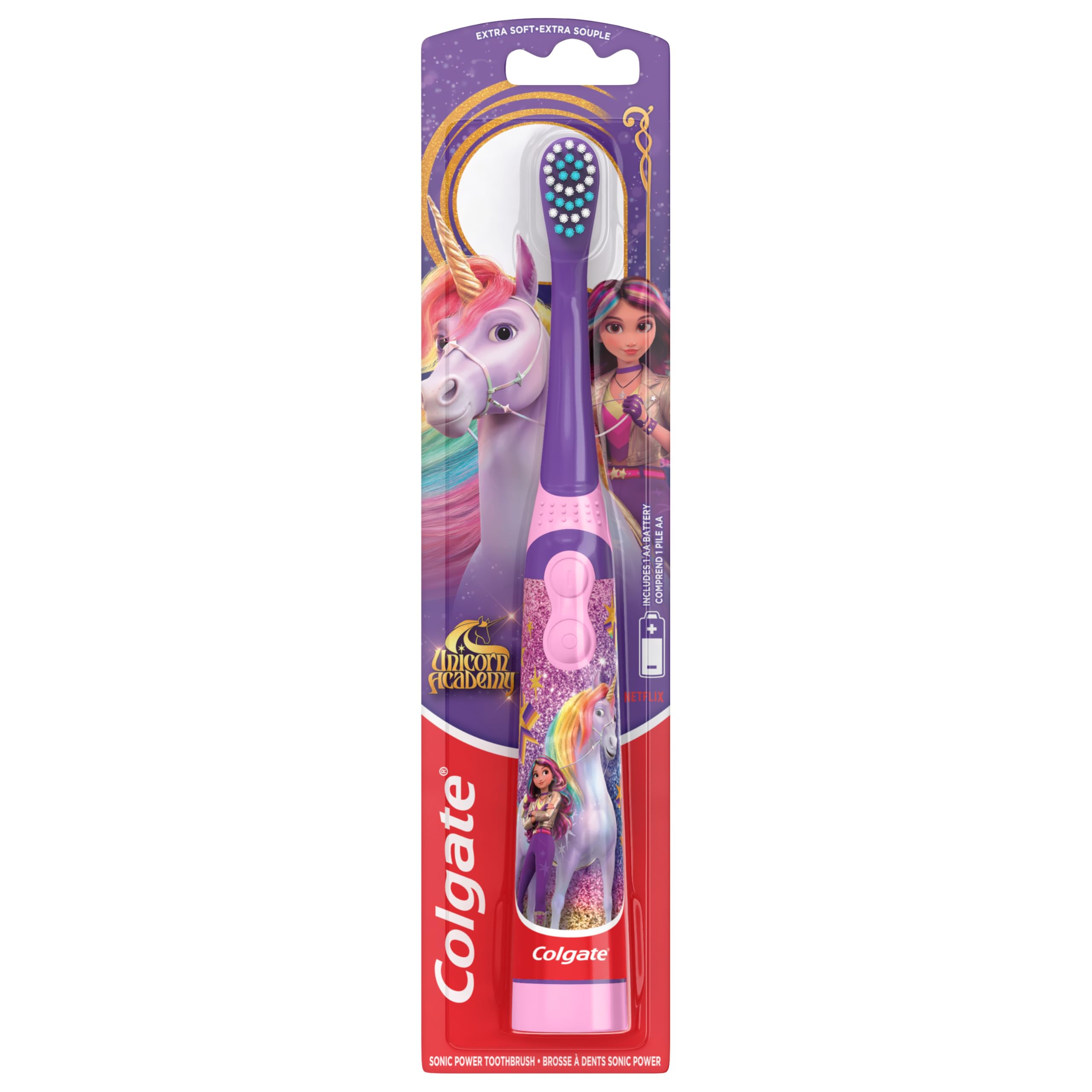 Colgate Kids Battery Powered Unicorn Toothbrush, 1 Ct