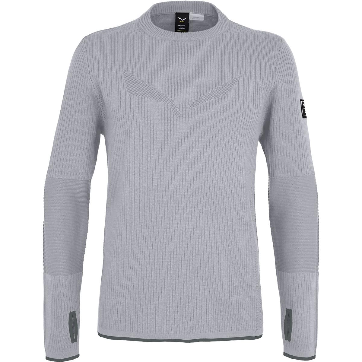 SALEWA Fanes ENG. Logo Am M Pullover. Felpa Uomo