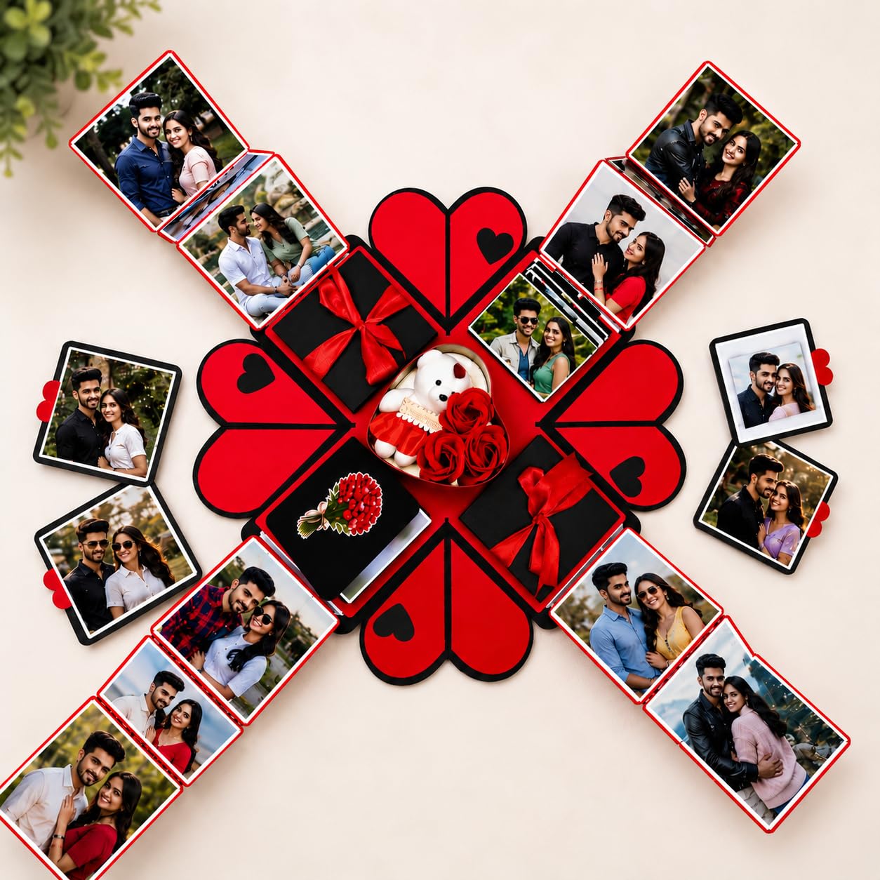 US IDEAL CRAFT Explosive Gift Box without Photos (29 Photo Space