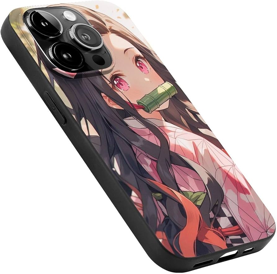 Amazon.co.jp: 鬼滅の刃 (竈門禰豆子) iPhone 15 Pro ケース iPhone 15