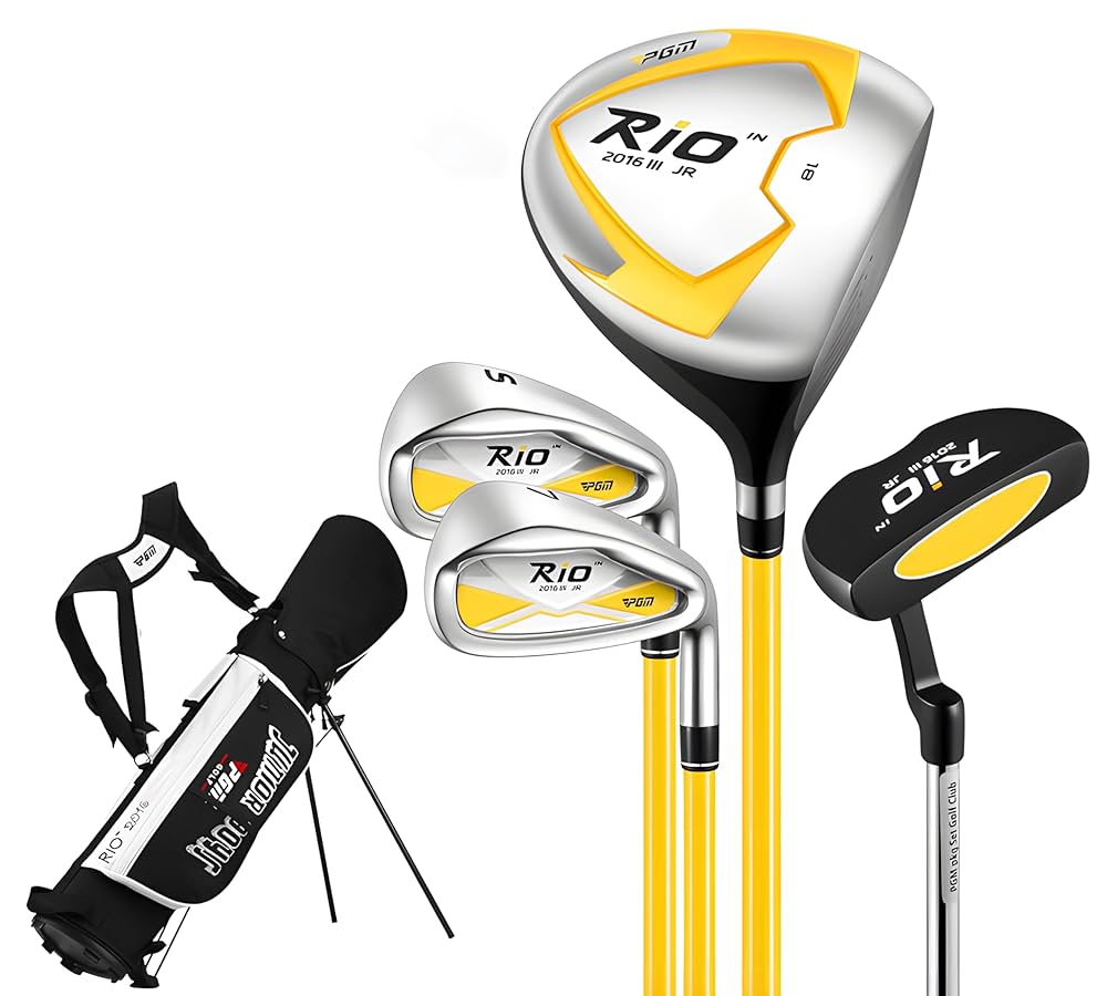 新品　PGM ジュニアゴルフクラブコンプリートセット　子供用3〜12歳　男子女子 Amazon.co.jp: PGM ジュニアゴルフクラブ コンプリートセット