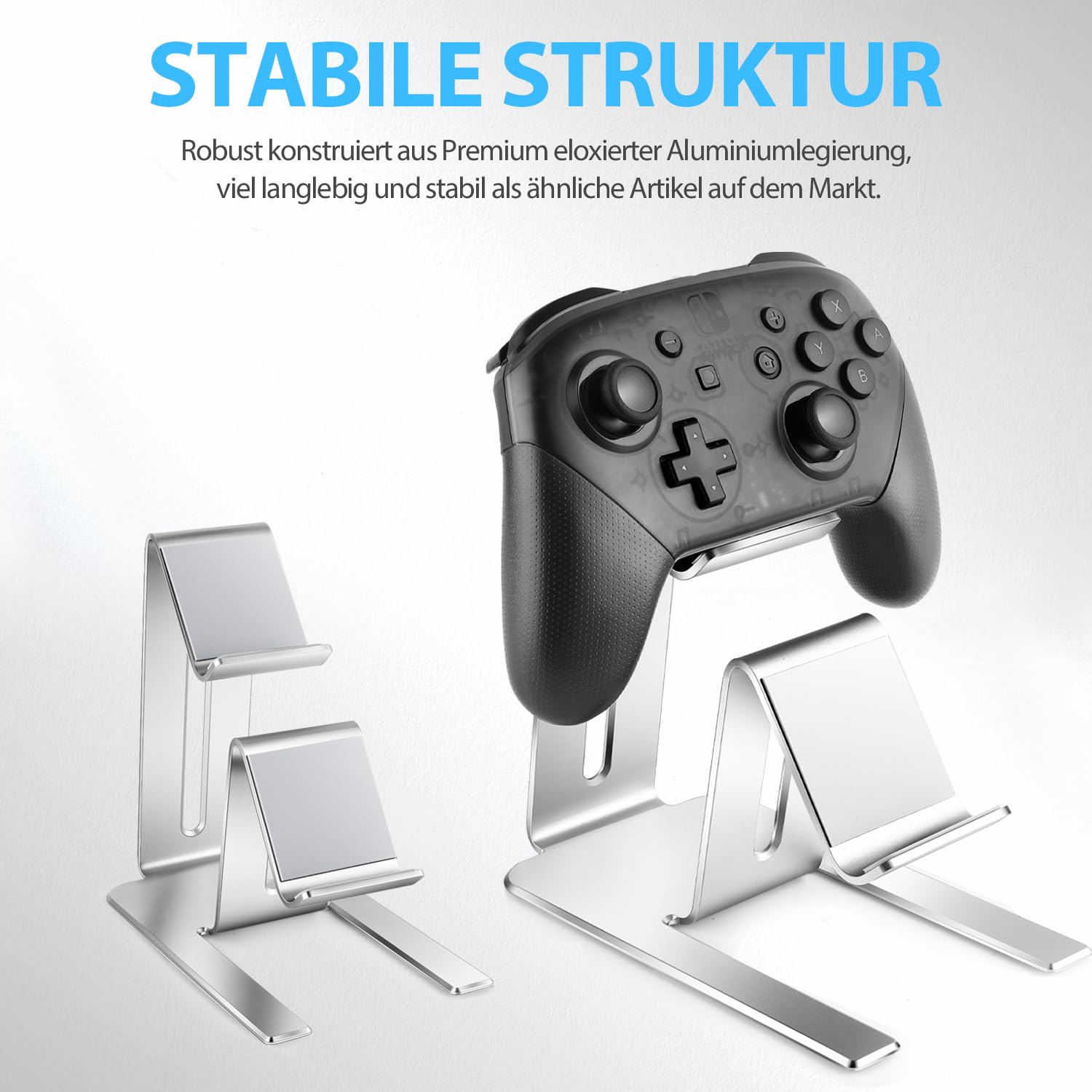 Xbox Controller Zubehör MENEEA Clip Halterung Für Xbox Series S/X Controller - Verstellbarer Handy Ständer Smartphone Halter Für Xbox Controller