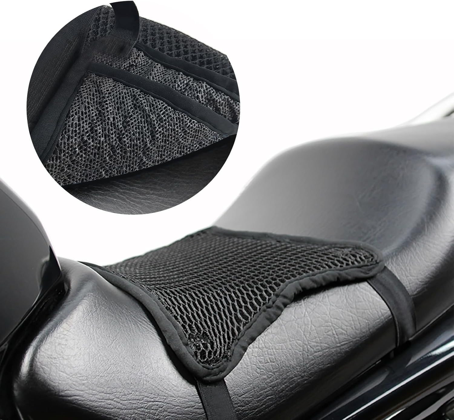 Fushuiyis Motorcycle Seat Cushion, Universal Breathable