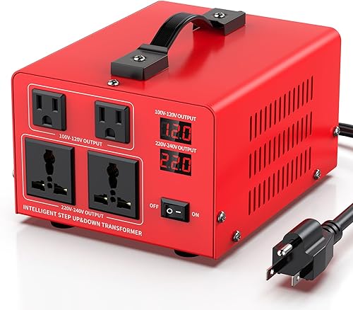 Convertidor de potencia del transformador de voltaje de 1500 W (110 V a 220 V, 220 V a 110 V) convertidor elevador hacia arribaabajo 110120 voltios