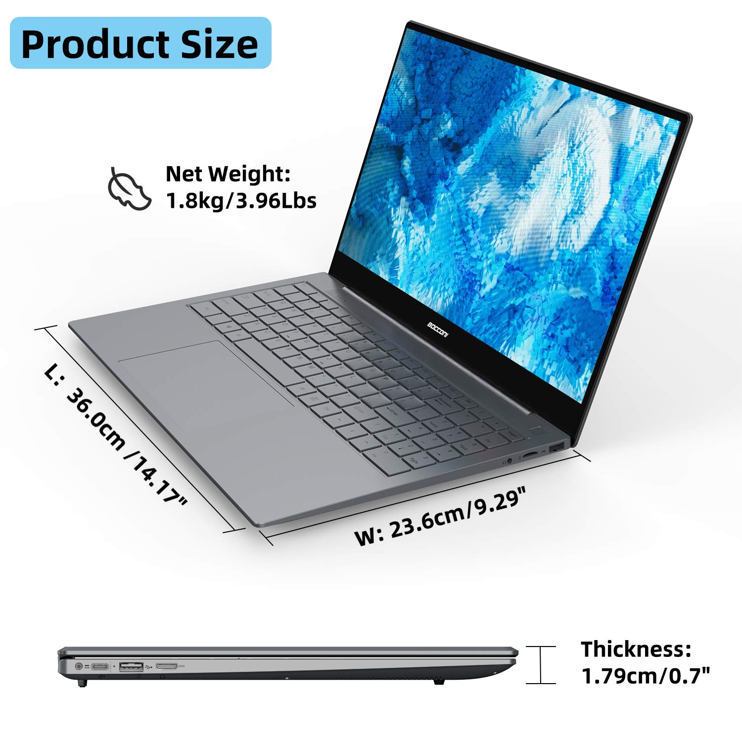 Amazon.com: WAKST BOCCONI Laptop Leadbook Pro 15.6