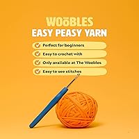 Vista 6 de The Woobles Kit de Ganchillo para Principiantes - Fácil Kit de Artes y Manualidades de Tejido y Crochet de Animales Como se Vio en Shark Tank