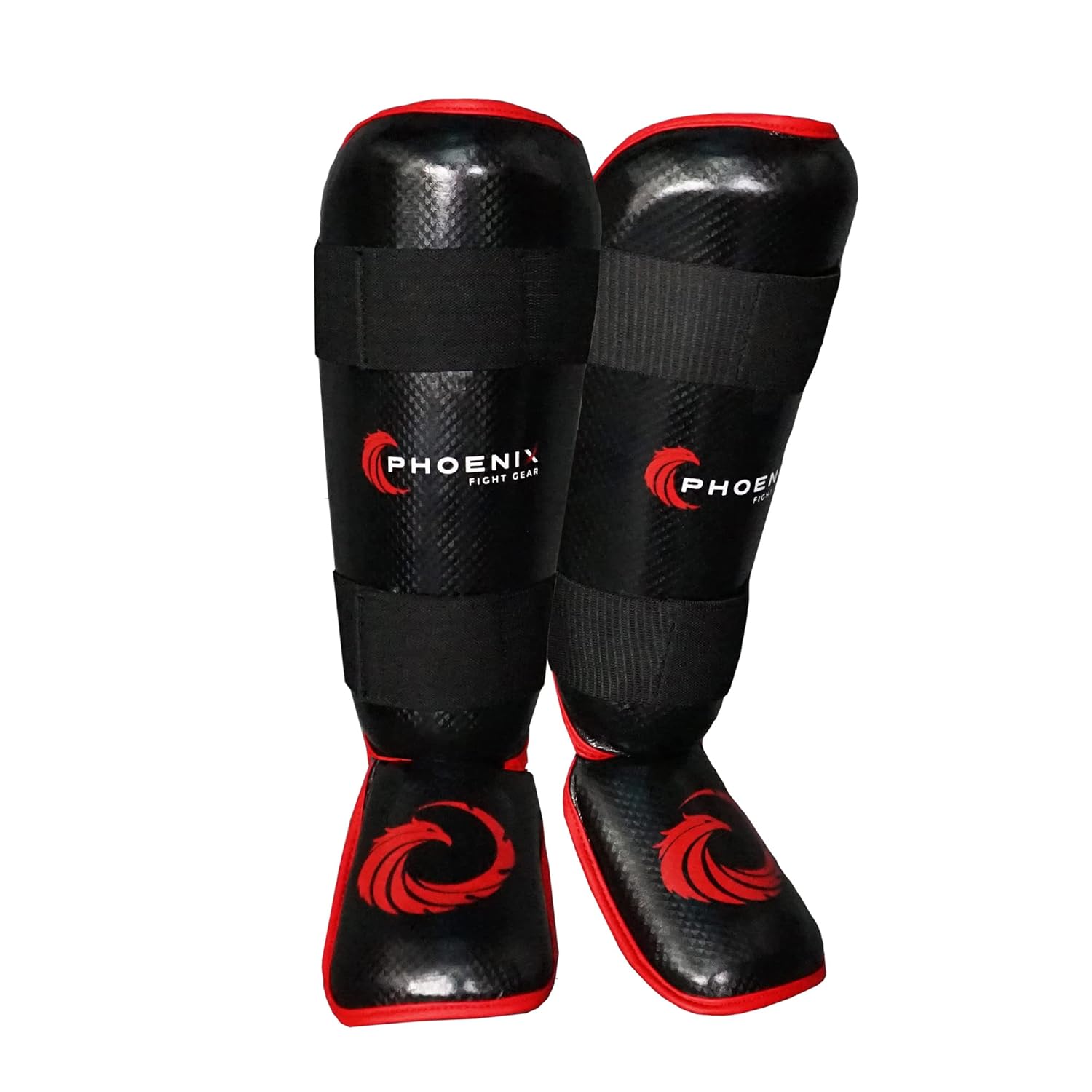 Kids Champion Shin Guards, with Instep Pads and Foot Protection