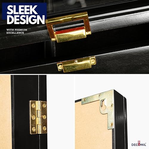 Miniatura 3 de DECOMIL Estuche de exhibición de tarjetas deportivas graduadas, exhibición de tarjetas de béisbol comerciales, exhibición de tarjetas de fútbol,