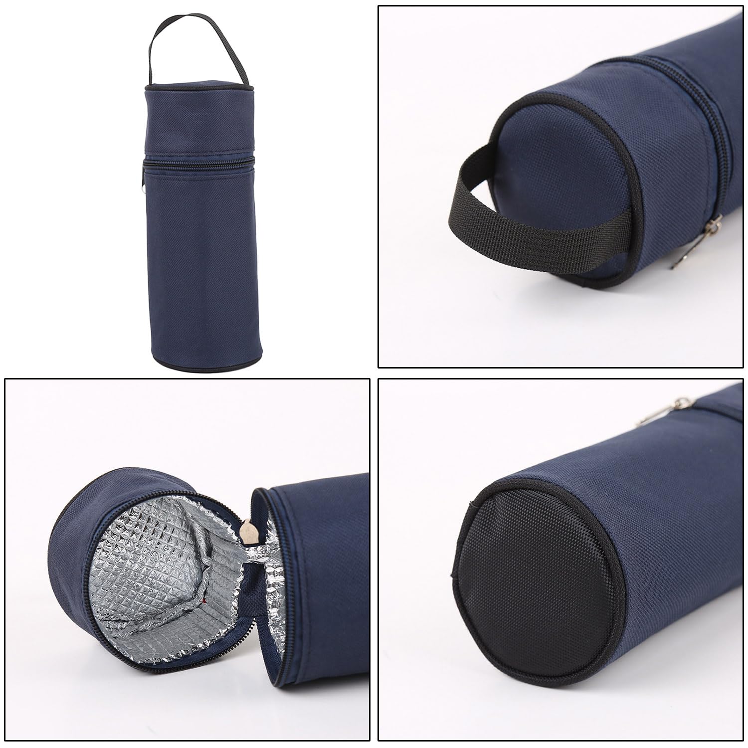 1 Articolo Borsa per Bottiglia Termica, Borsa Portatile per Bottiglia D'acqua, Porta Bottiglia per Thermos, Borsa Termica per Bottiglia D'acqua, Borsa per Bottiglia da Viaggio, per Tazza Thermos