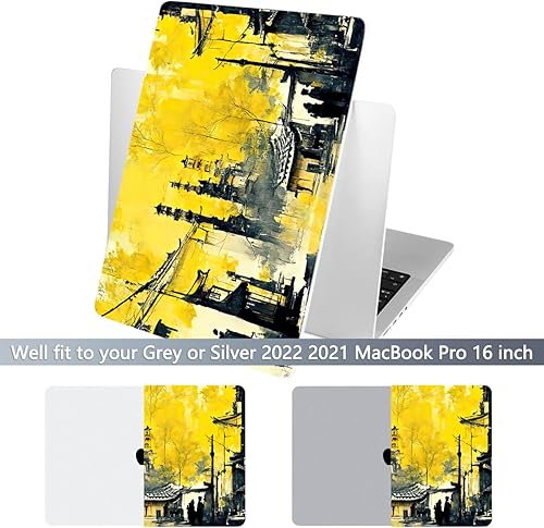 Miniatura 60 de Batianda Funda para MacBook Pro M4 de 16 pulgadas 2024 2023 2021 modelo A3403 A2991 con chip M3 M2 Pro/M1 Max, carcasa rígida de plástico