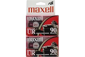Maxell Blank Cassette Tapes: Experience Optimal Audio Recording