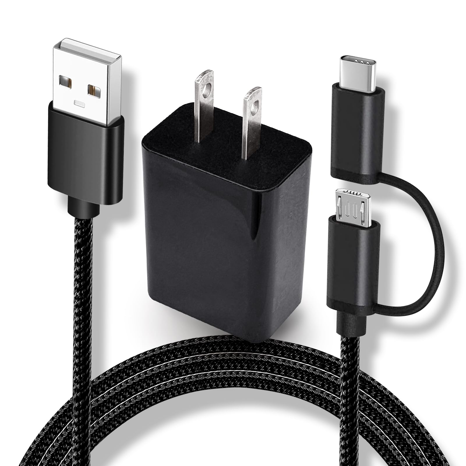 Amazon.com: Type C&Micro USB Charging Cable for Kyocera Flip Phone