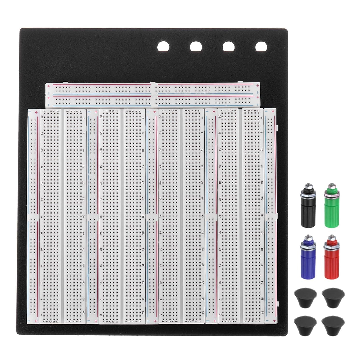 3220 Tie-Points Breadboard, Zy-208 Solderless Testing Breadboard Wiederverwendbares Breadboard Zum Testen Von Schaltungen, Debuggen Und Trainieren Von Elektronischen Schaltungen