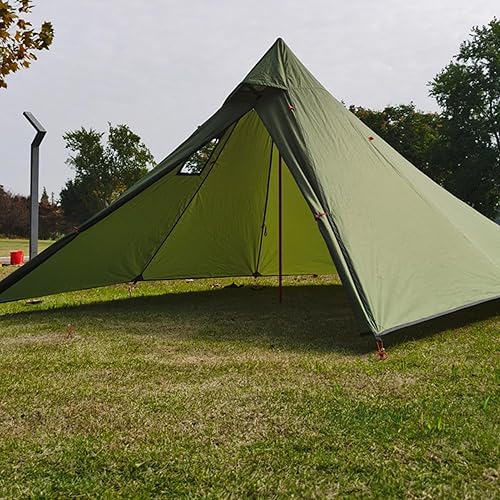 Miniatura 5 de Tienda de campaña grande  Tipi Hot Tipi Trekking Family Tents  Tienda caliente ultraligera transpirable con gran espacio  Carpas de camping