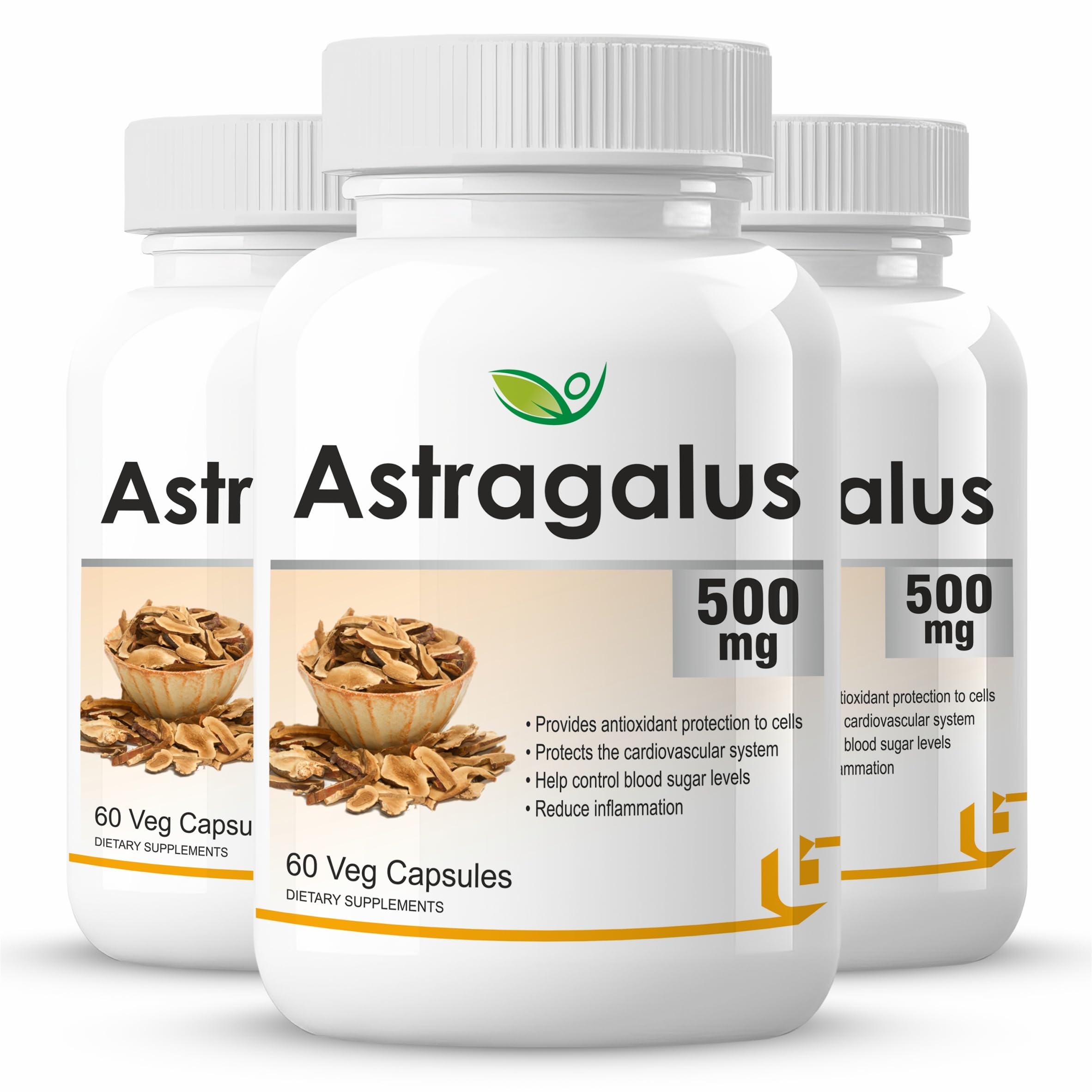 biotrex nutraceuticals astragalus 500mg 60 veg capsules, pack of 3 herbal dietary supplement, nutritional supplement, multivitamins, vitamin for men, women and adults, health supplements.