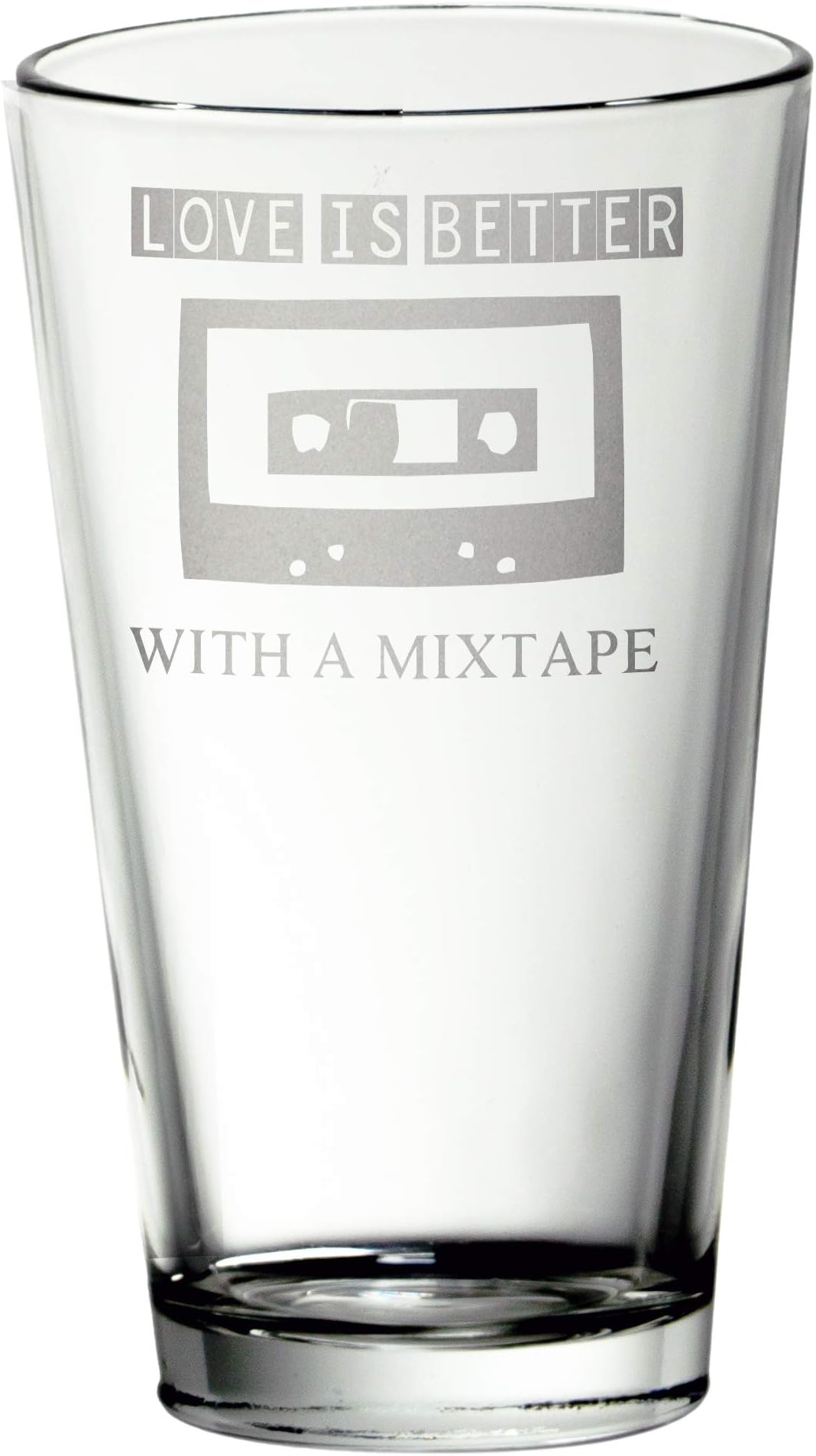 Mixtape Pint Glass