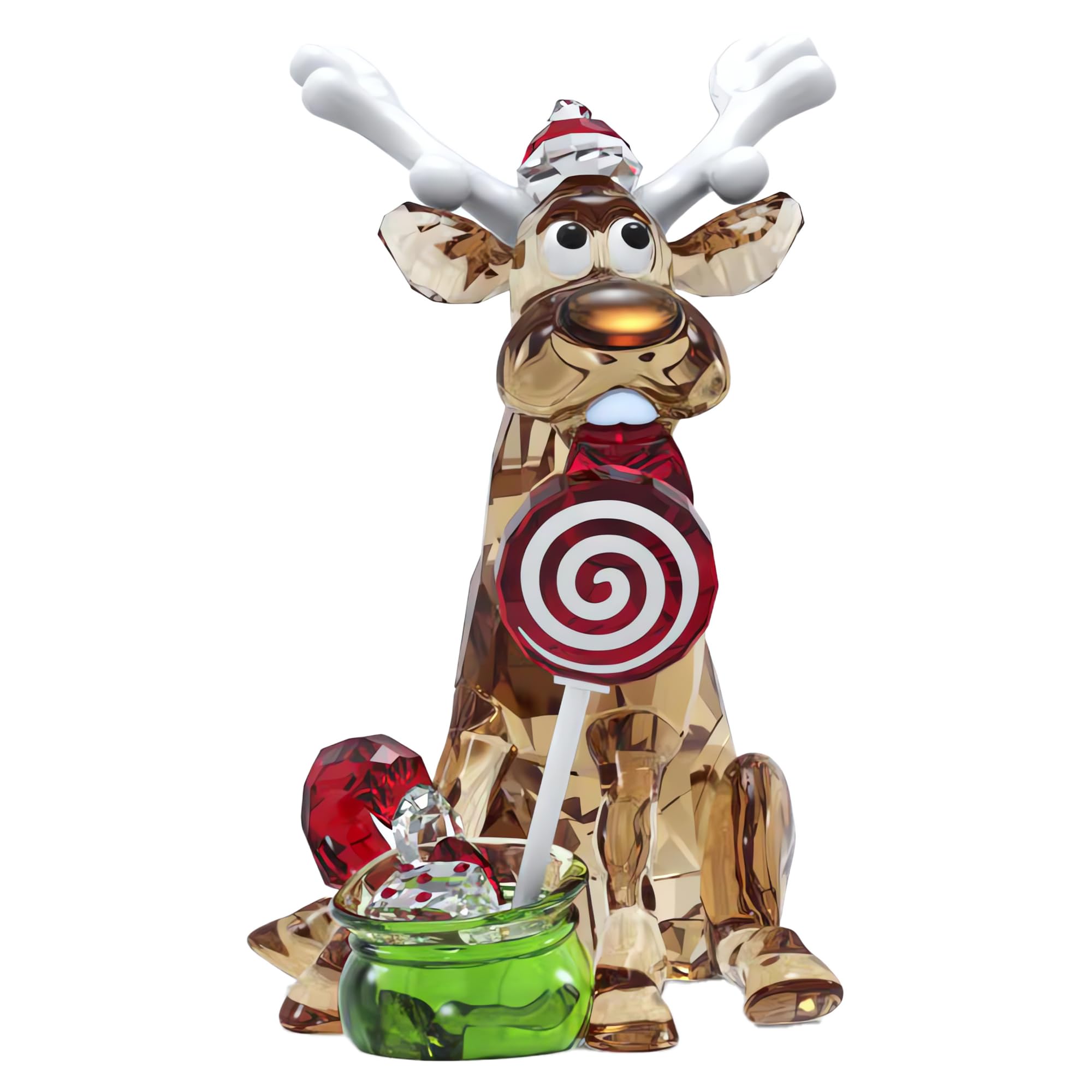 Amazon.com: SWAROVSKI Holiday Cheers Dulcis Reindeer : Toys & Games