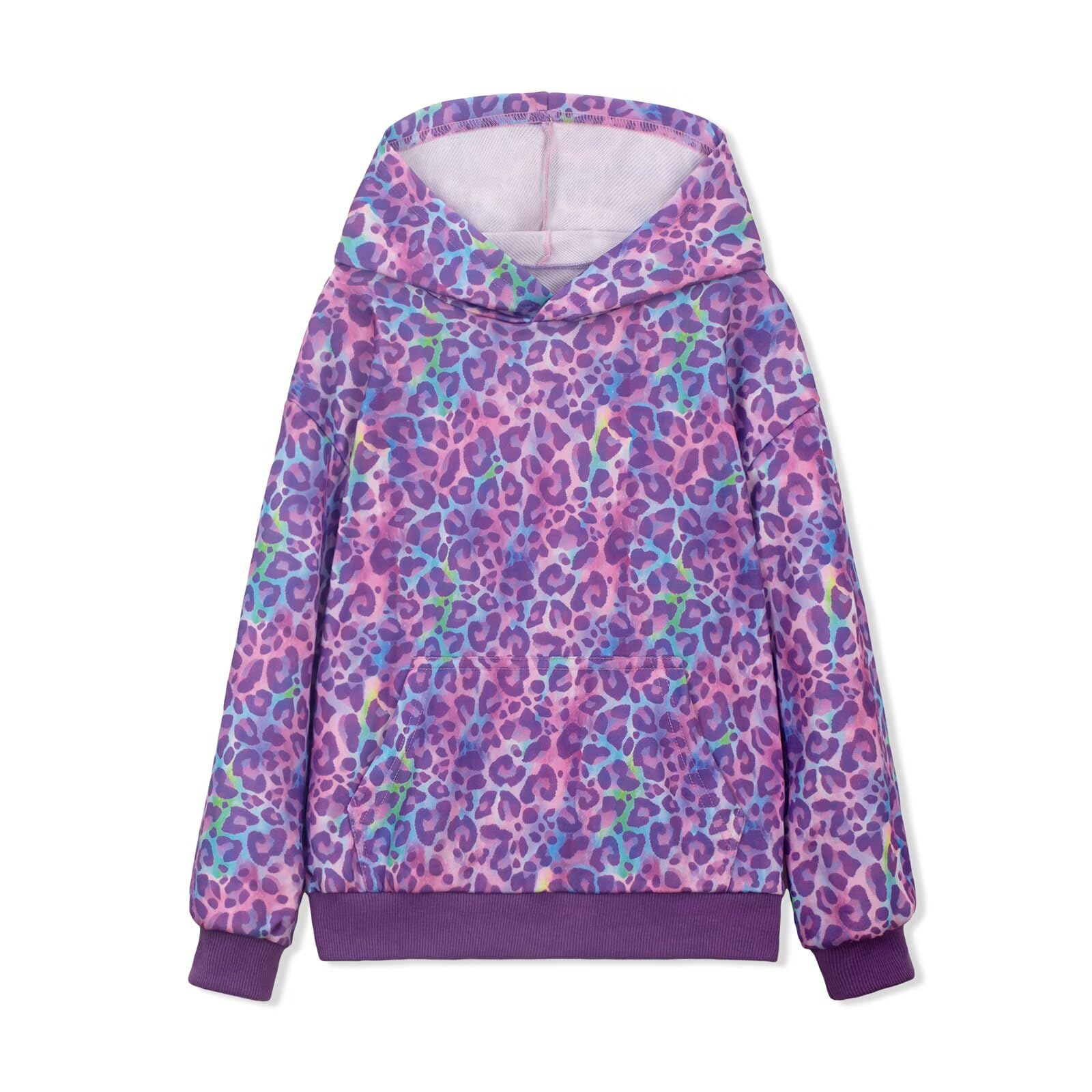 WELAKEN Girls and Toddlers' Pullover Printed Hoodie Sweatshirt with Kangaroo Pocket