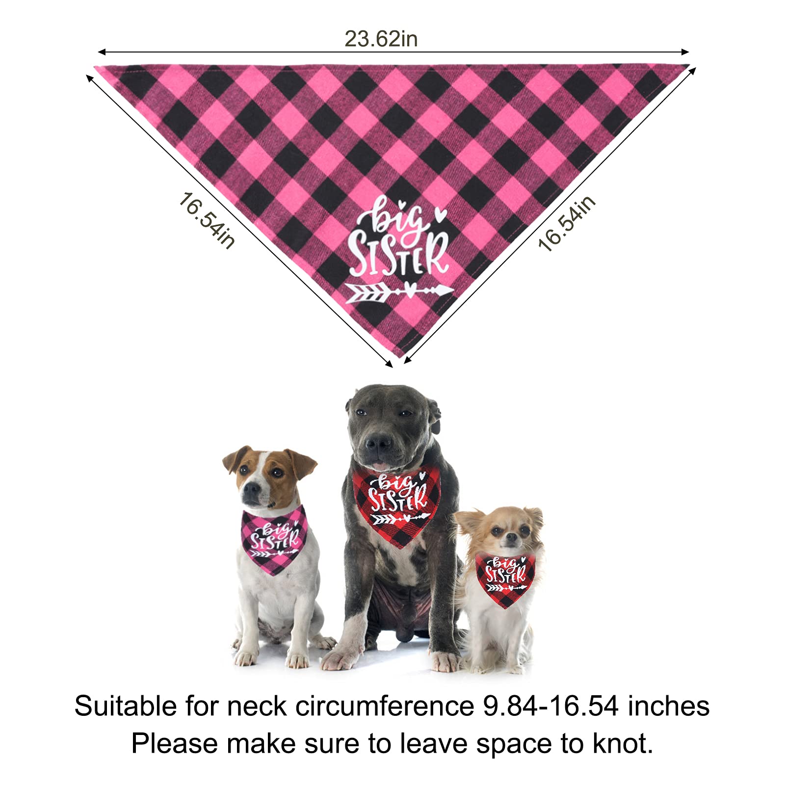 3er Set Hundehalstücher Bandana Mit Doppelknöpfen - Verstellbar & Atmungsaktiv Für Kleine Und Mittelgroße Hunde (Khaki + Cremeweiß + Grün)