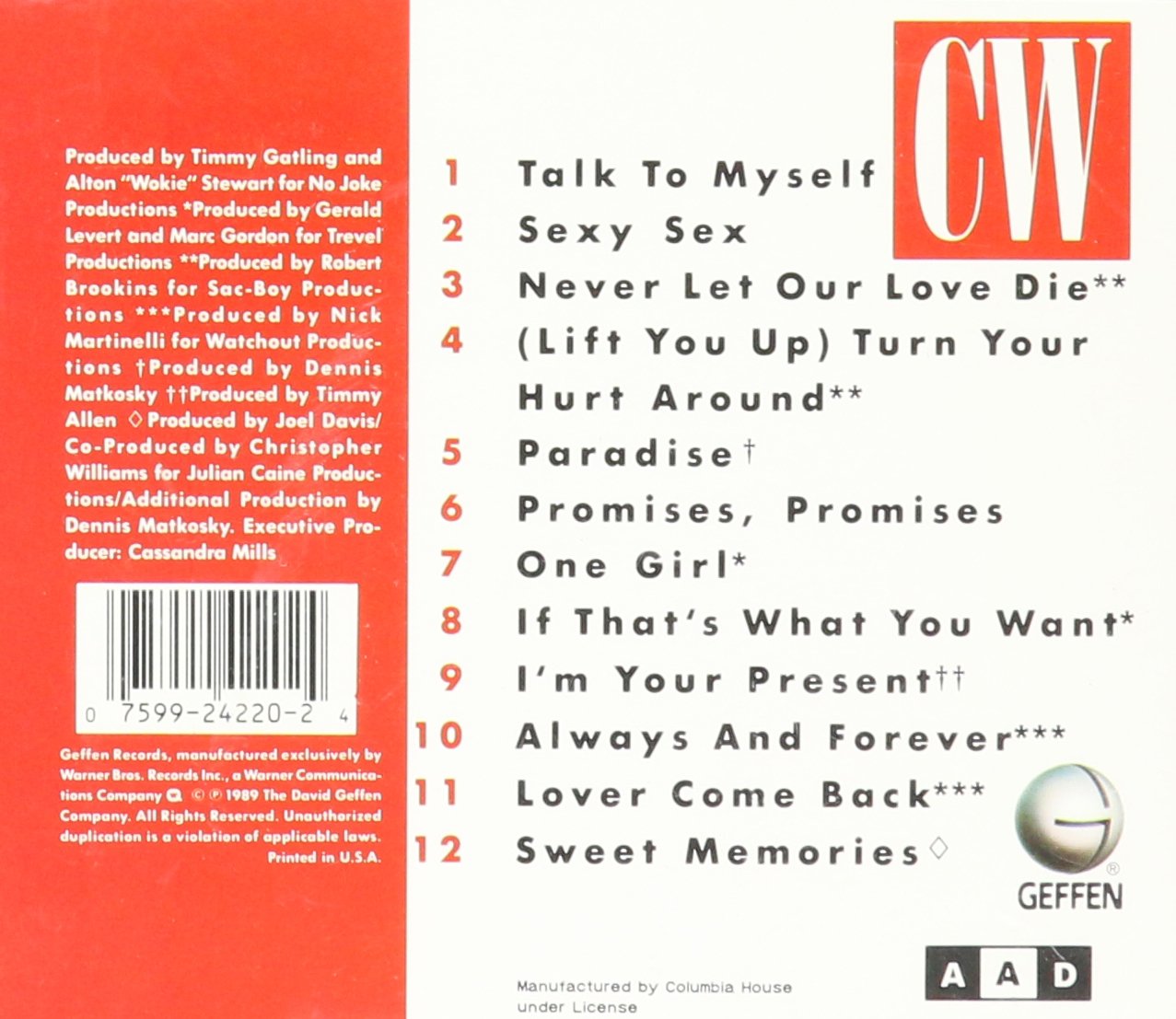 Williams Christopher - Adventures In Paradise