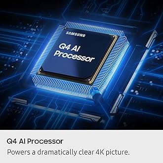 Samsung 75-Inch Class QLED Q7F Series Samsung Vision AI Smart TV (2025 Model, 75Q7F) Quantum HDR, Object Tracking Sound Lite, Q4 AI Gen1 Processor, 4K upscaling, Gaming Hub, Alexa Built-in