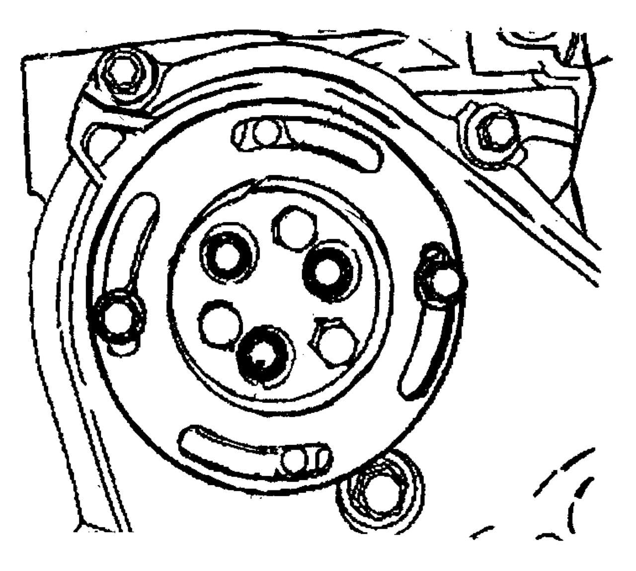 Gedore Automotive KL-0482-442 A-Herramienta Di Bloccaggio F. La Pompa Dell'acqua, 2,2 16 V Vauxhall/Opel