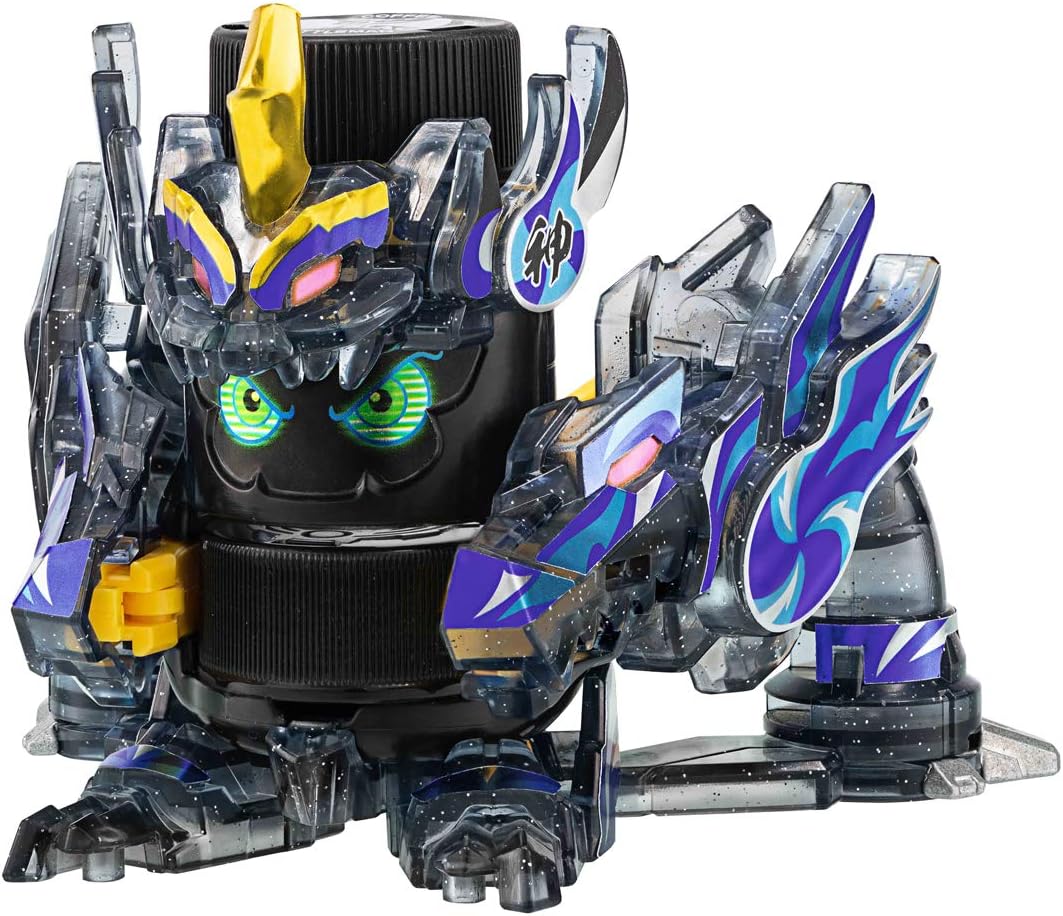 Takara Tomy Bottleman BOT-09 Fujin Black: Bottleman Tipe Kekuatan dengan Daya Tembak Super Kuat!