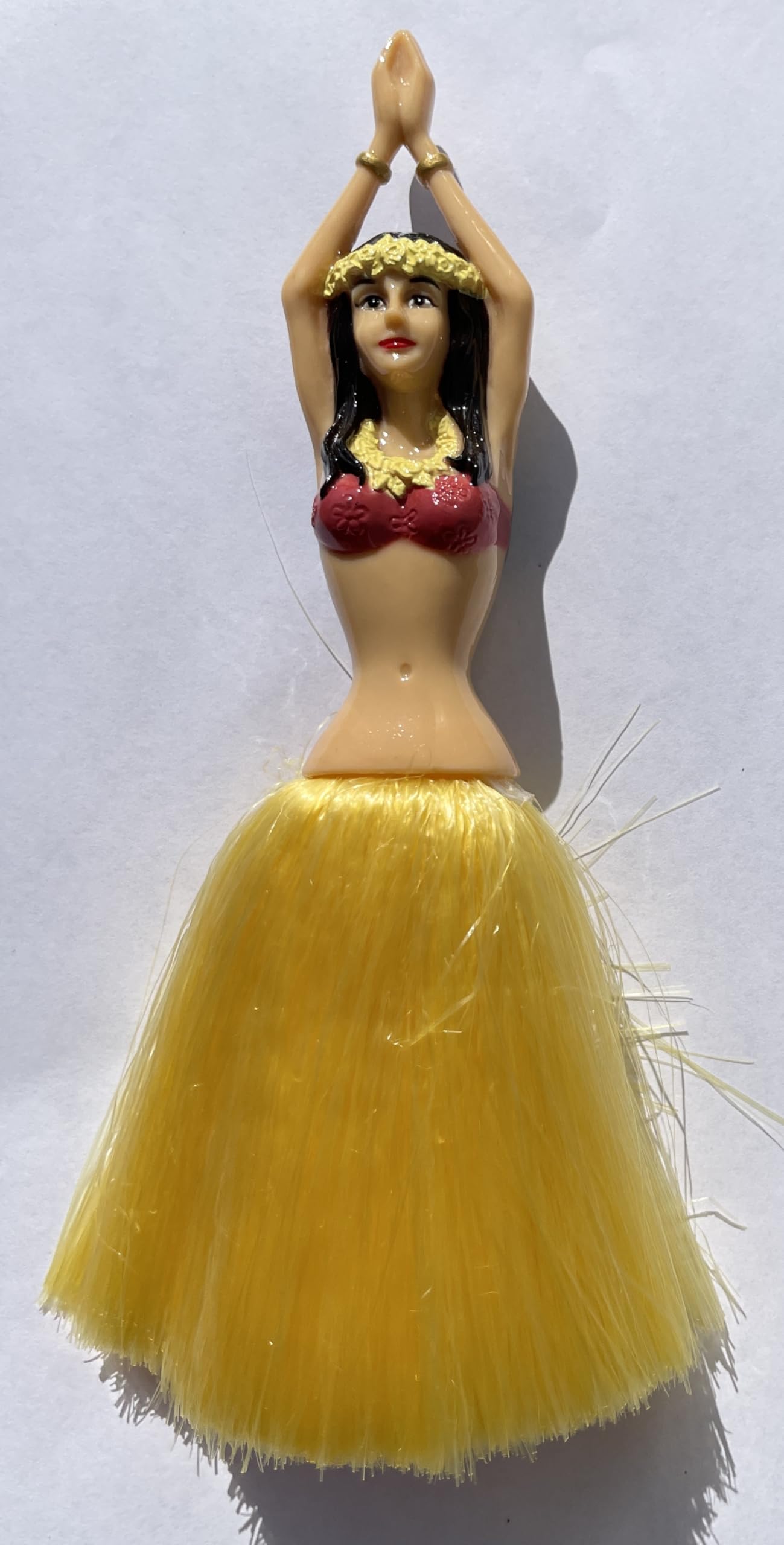 Big Retro Yellow Hula Duster