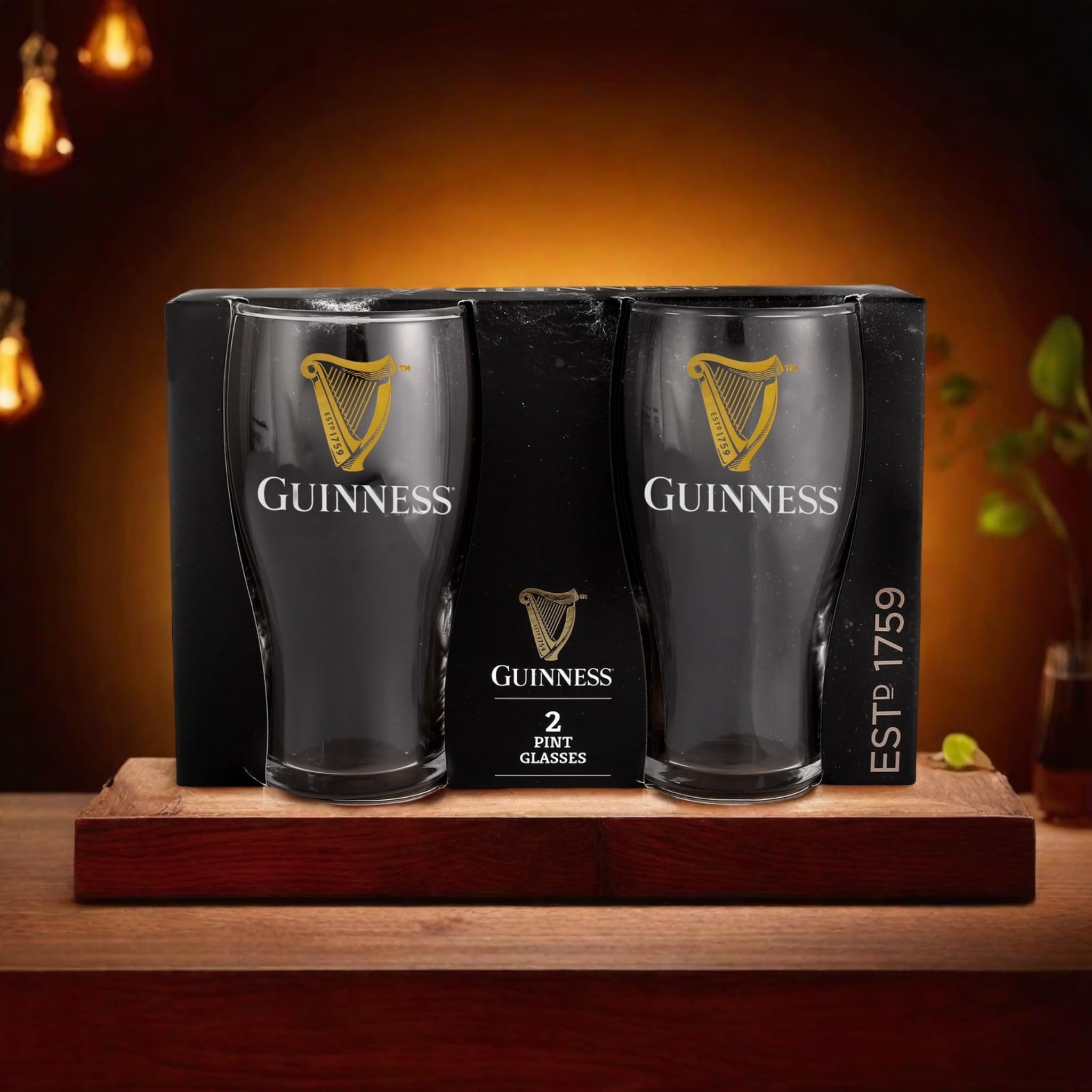 LORD'S ROCKS Copos Pint de Cerveja Guinness Official 591 ml