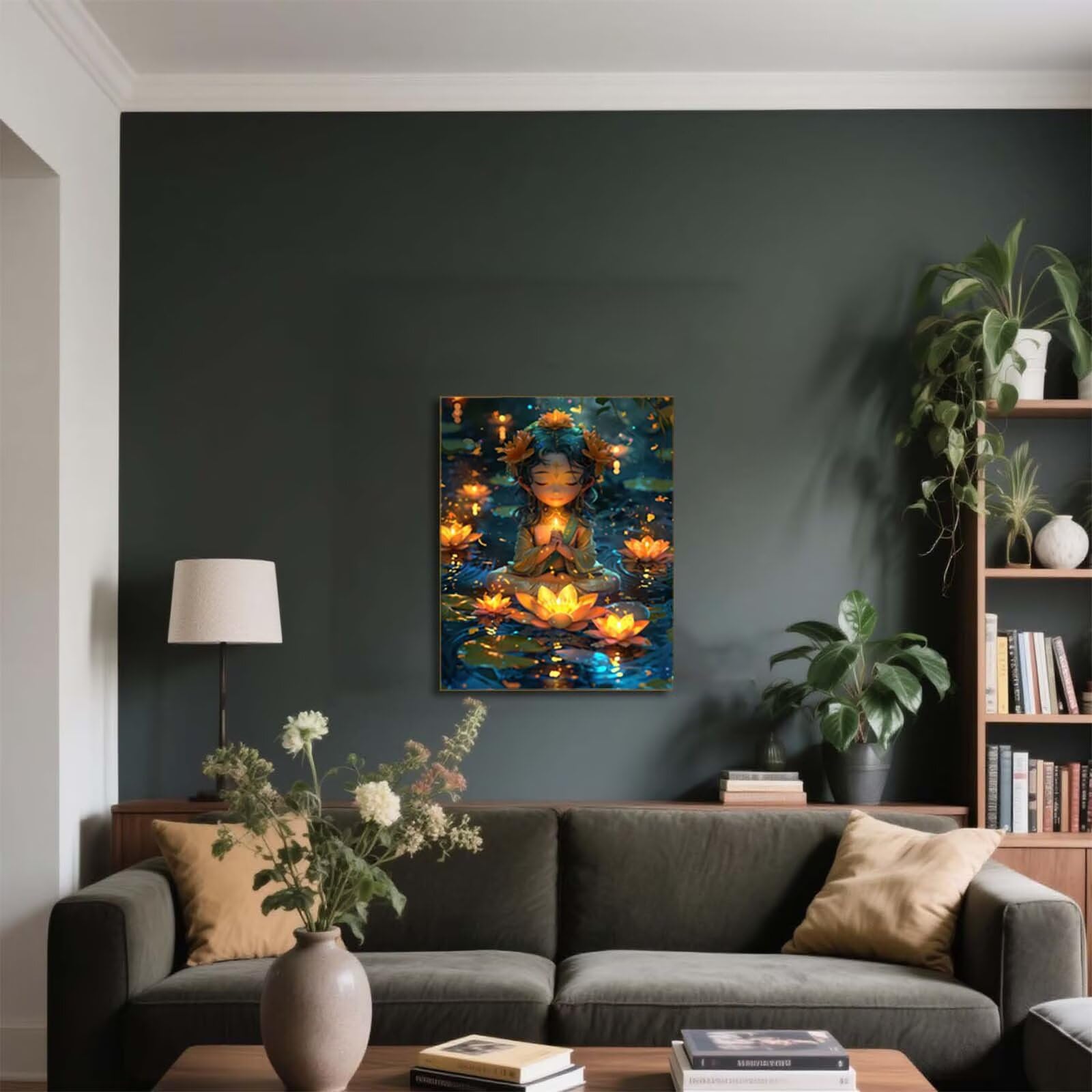 5D diamentowe malarstwo zen malarstwo numer dla dorosłych, diamentowe malowanie dla dorosłych kwiat, DIY zestaw do haftu dla dorosłych, zestaw do haftu numerycznego, zestaw do haftu krzyżykowego