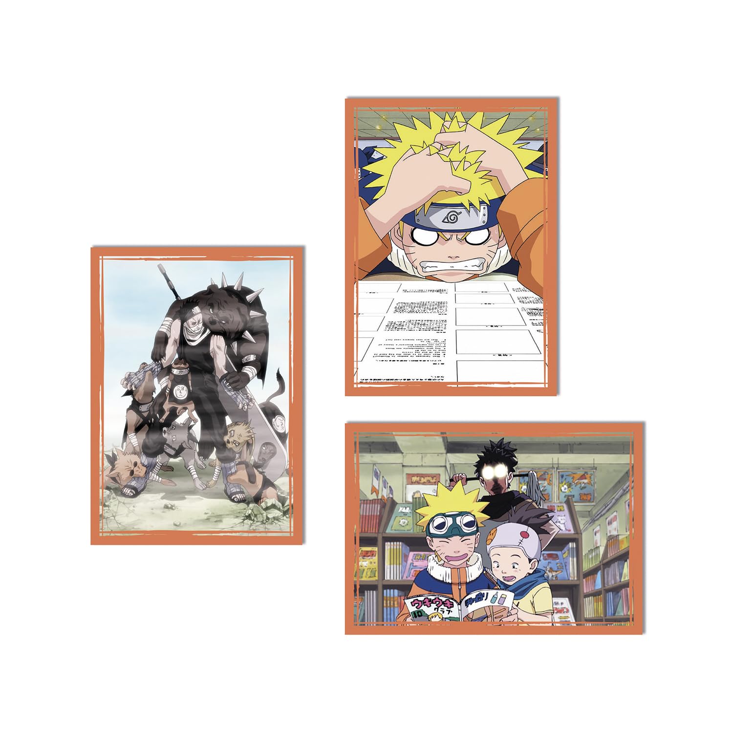 Panini Naruto-The Adventures of Ninja Pudełko 36 kieszeni, 005103BOX36F