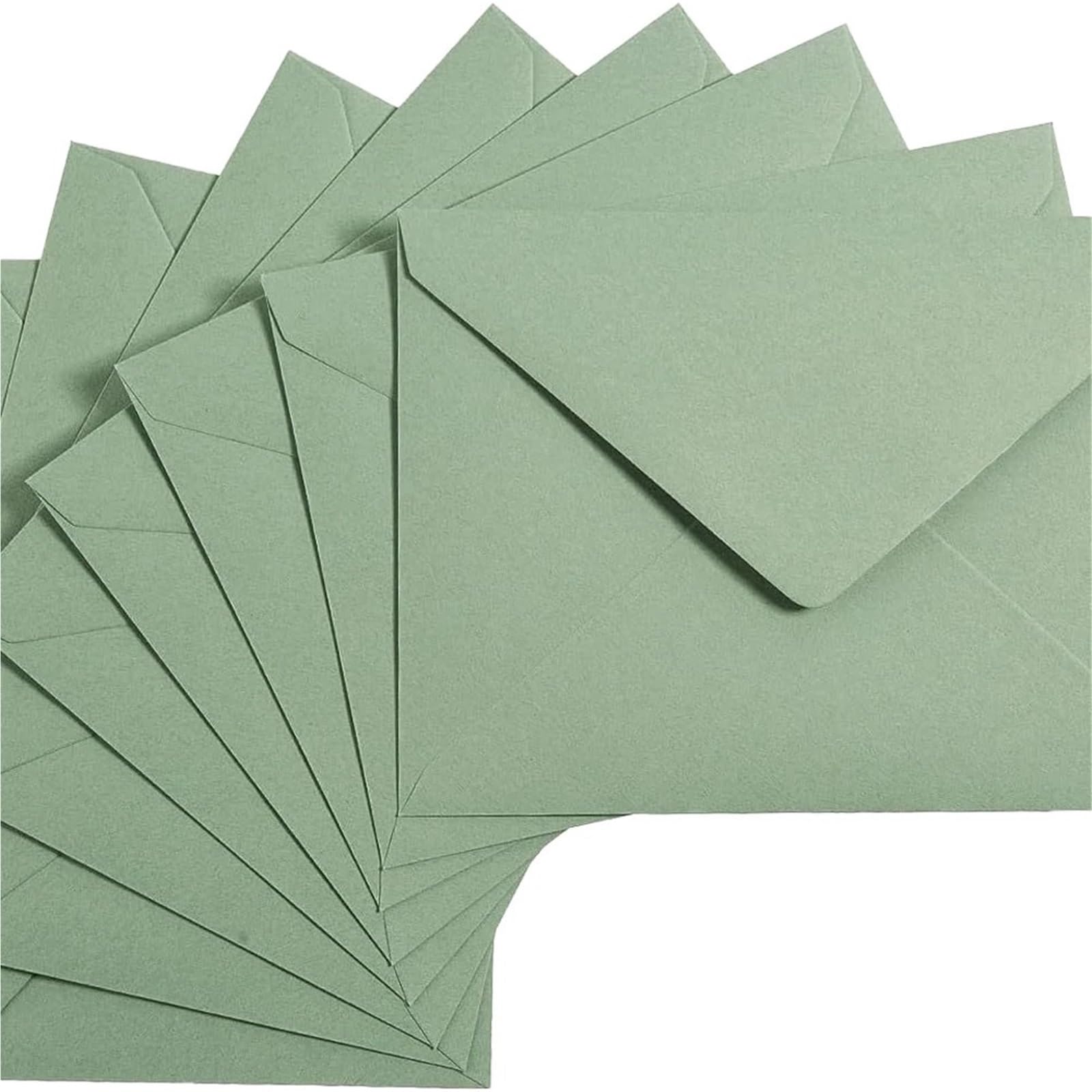 Lot de 400 mini enveloppes kraft pour invitations de mariage, cartes de Noël, cartes postales