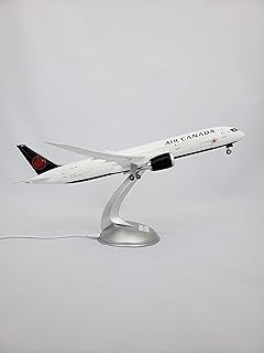 AvionCrew Hollow Window 16.5”(42cm) Air Canada Boeing 787-9 with Manual LED Cabin Light Switch Large Display Model Airplan...