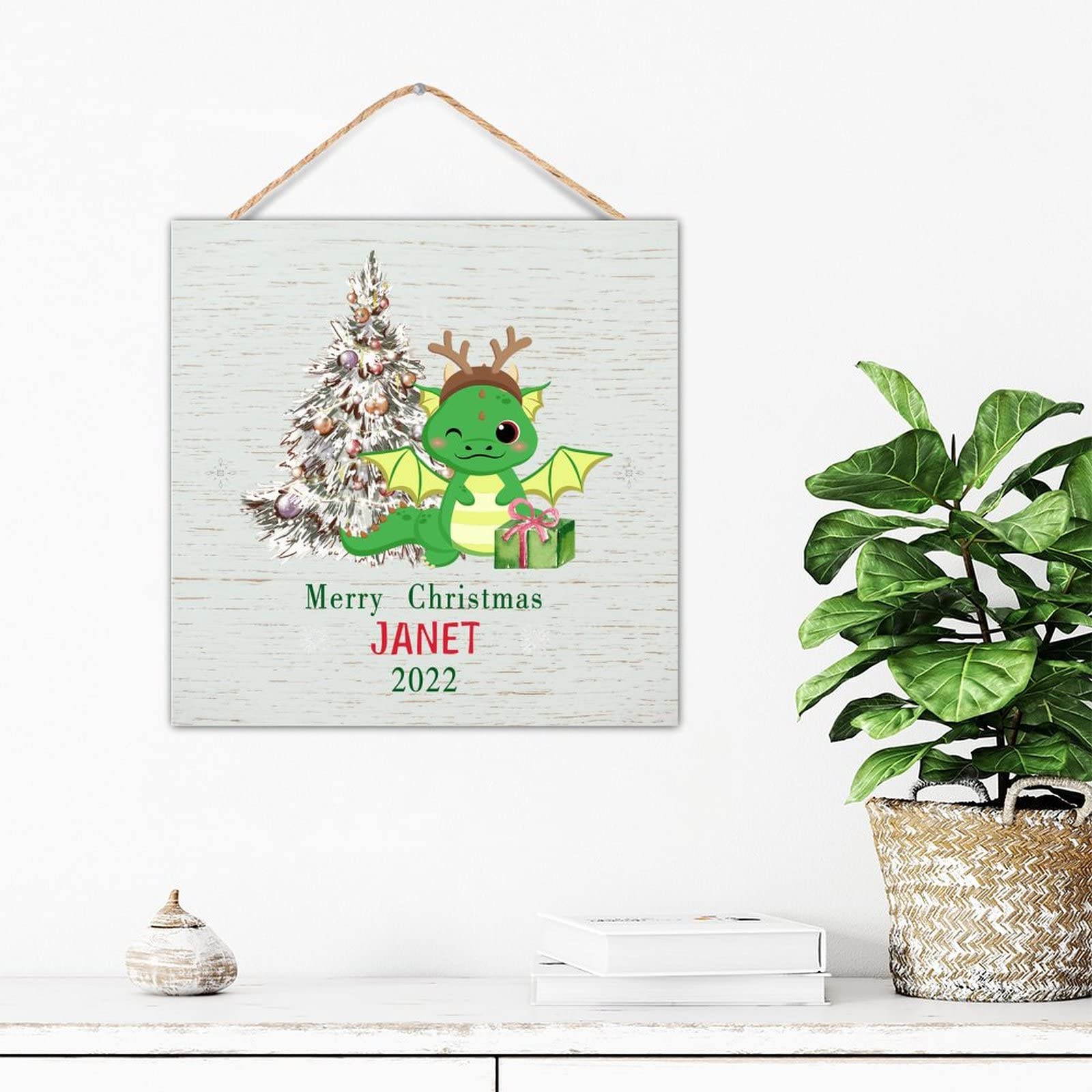 Décoration artistique pour garde-manger et cuisine lors du premier Noël de bébé